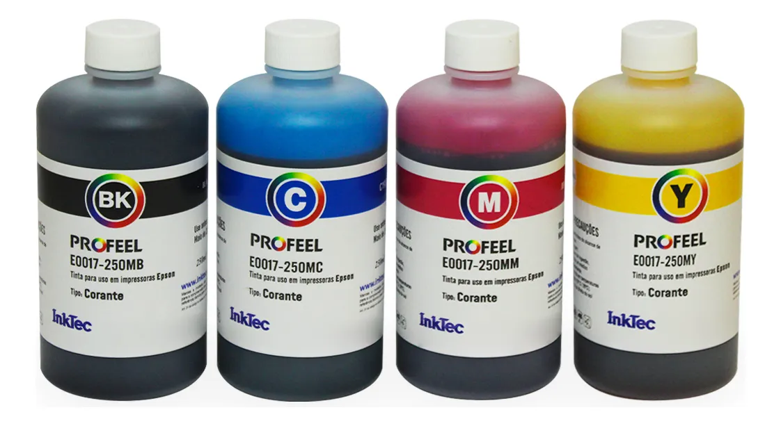 Kit de tinta corante Inktec Profeel E0017